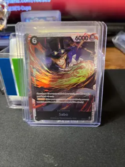One Piece TCG | Sabo PRB02-014 SR - One Piece Card the Best Vol. 2 NM - Image 1