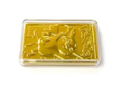 Pokemon 1999 23k Gold Plated Trading Card Burger King Promo in case - Image 4
