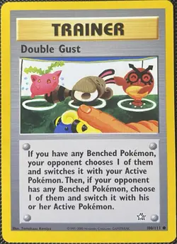 Double Gust 100/111 Neo Genesis Regular - Pokemon Card - Image 1