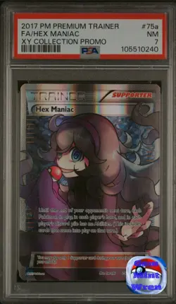 Hex Maniac Alternate Art Promos Holo Card 075a/098 Psa 7 - Image 1