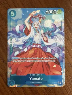 Yamato (Alt Art) OP13-054 SR Carrying on His Will - ONE PIECE Card Game ENGLISH - Image 1