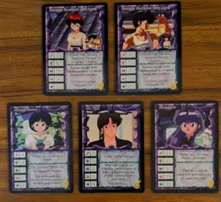 41 Ranma 1/2 Ani-Mayhem Cards, 4 rare, 9 uncommon - Image 2