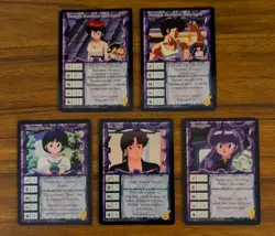41 Ranma 1/2 Ani-Mayhem Cards, 4 rare, 9 uncommon - Image 3