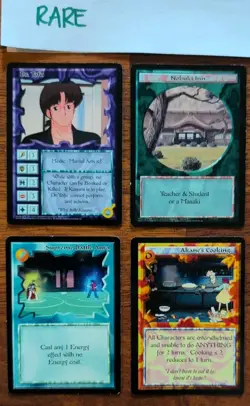 41 Ranma 1/2 Ani-Mayhem Cards, 4 rare, 9 uncommon - Image 4