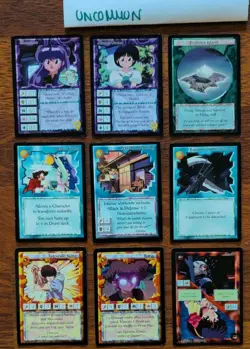 41 Ranma 1/2 Ani-Mayhem Cards, 4 rare, 9 uncommon - Image 5