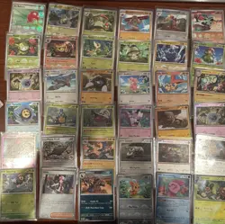 Pokemon Black Bolt White Flare 36 Card Pokeball Masterball Lot NM - Image 1