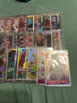 One Piece Japanese Super Rare Card Lot - Image 4