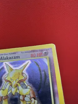 Alakazam 1/102 Holo Rare Unlimited Edition Base Set Pokemon Card 1999 WOTC #452 - Image 4