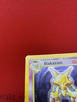 Alakazam 1/102 Holo Rare Unlimited Edition Base Set Pokemon Card 1999 WOTC #452 - Image 5
