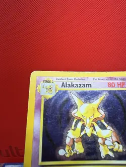Alakazam 1/102 Holo Rare Unlimited Edition Base Set Pokemon Card 1999 WOTC #453 - Image 5