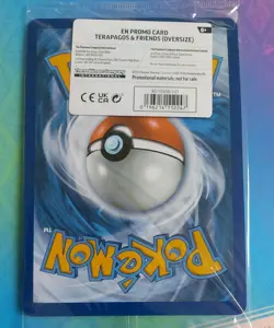 Pokemon Surging Sparks SVP EN Terapagos & Friends Jumbo Promo Card SEALED - Image 2