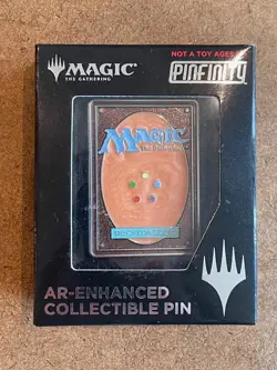 MTG Pinfinity-Foundation-MTG Card Back Pin AR Enhanced Collectible Pin - Image 1