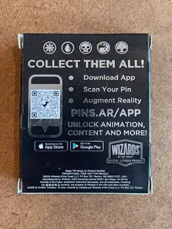 MTG Pinfinity-Foundation-MTG Card Back Pin AR Enhanced Collectible Pin - Image 2