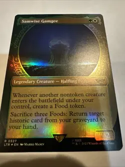 Samwise Gamgee (Showcase) Lord of the Rings Foil 327 NM - Image 1