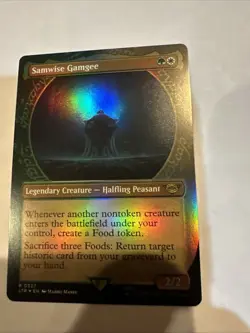 Samwise Gamgee (Showcase) Lord of the Rings Foil 327 NM - Image 3