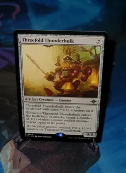 Threefold Thunderhulk - The Lost Caverns of Ixalan (LCI) - Image 1