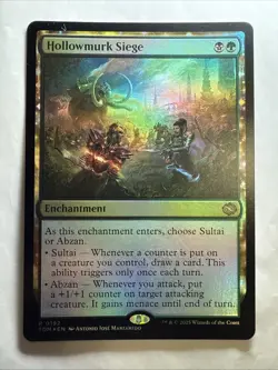 x1 Hollowmurk Siege - Foil R MTG Tarkir: Dragonstorm M/NM, English - Image 1