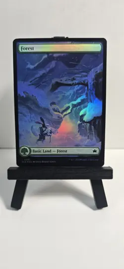 Forest 281 Winter Foil MTG Bloomburrow - NM - Image 1