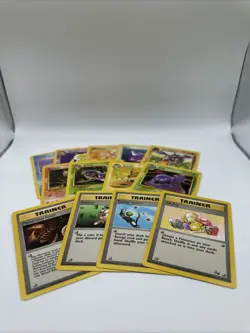 Lot of 13 1999 Pokemon Fossil Base. - Image 2