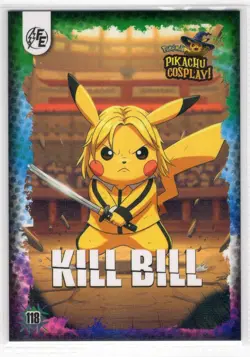 Kill Bill (Pikachu) #118 - Galaxy Holo - Electric Pikachu Cosplay - Pokemon - Image 1