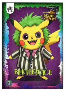 Beetlejuice (Pikachu) #4 - Galaxy Holo - Electric Pikachu Cosplay - Pokemon - Image 1