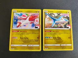Pokemon TCG - Latias & Latios 193/264 194/264 Play Stamped Prize Pack Series 2 - Image 1