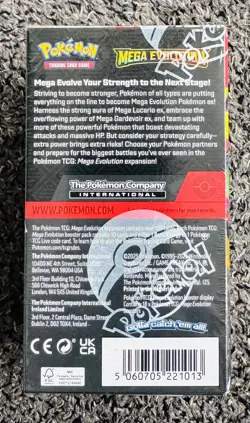 Pokemon TCG Mega Evolutions Half Booster Box 18 Packs New & Sealed✅ - Image 2