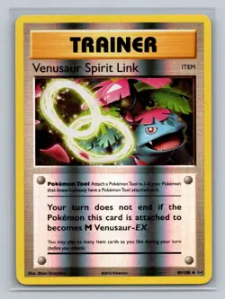 Pokemon XY - Evolutions #89/108 Venusaur Spirit Link Reverse Holo Uncommon - Image 1