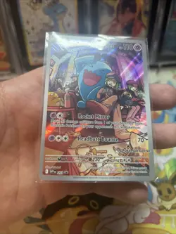 Team Rocket's Wobbuffet Pokemon Center Exclusive 203 Destined Rivals Near Mint - Image 3