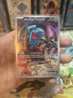 Team Rocket's Wobbuffet Pokemon Center Exclusive 203 Destined Rivals Near Mint - Image 4