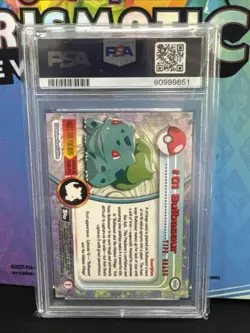 PSA 10 1999 Topps Pokemon TV Bulbasaur #1 No-Holo - Image 2