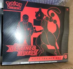Pokemon Destined Rivals ETB Elite Trainer Box - NEW SEALED - Image 1