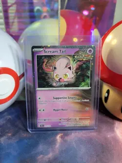 Scream Tail 77/162 Pokemon TCG S&V Miscellaneous Promo Cosmos Holo NM - Image 1