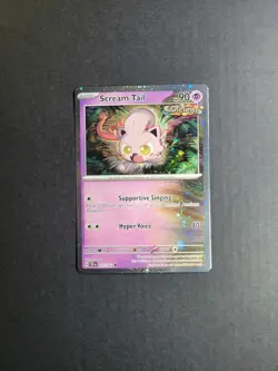 Scream Tail 77/162 Pokemon TCG S&V Miscellaneous Promo Cosmos Holo NM - Image 2