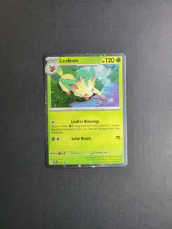 Leafeon 170 Pokemon TCG S&V Black Star Promo Cosmos Holo NM - Image 2
