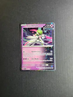 Iron Valiant 79/162 Pokemon TCG S&V Miscellaneous Promo Cosmos Holo NM - Image 2