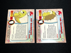 Topps Pokemon Series 1 HOLO FOIL Embossed Rays Sandshrew 27 Sandslash 28 - Image 2