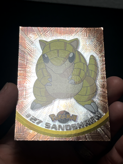 Topps Pokemon Series 1 HOLO FOIL Embossed Rays Sandshrew 27 Sandslash 28 - Image 4