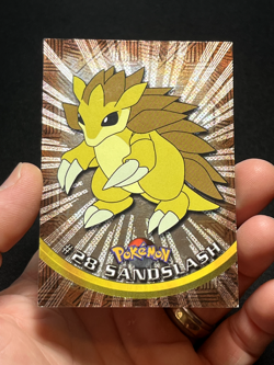 Topps Pokemon Series 1 HOLO FOIL Embossed Rays Sandshrew 27 Sandslash 28 - Image 5