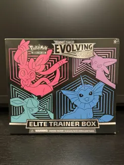 Pokemon Evolving Skies Elite Trainer Box ETB New Factory Sealed - Image 1