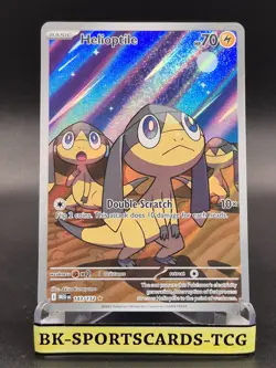 Pokemon TCG Mega Evolution: Helioptile 143/132 Secret Illustration Rare SIR 2025 - Image 1