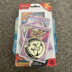 Pokemon TCG Surging Sparks Alakazam Evolution Blister Pack Sealed - Image 1