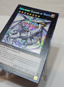 Legendary Dragon of White WSUP-EN051 Prismatic Secret Rare 1st Ed Yugioh 7951 - Image 2