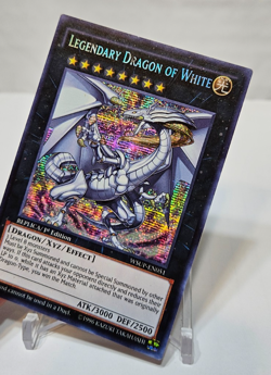 Legendary Dragon of White WSUP-EN051 Prismatic Secret Rare 1st Ed Yugioh 7951 - Image 4