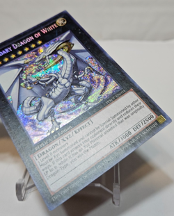 Legendary Dragon of White WSUP-EN051 Prismatic Secret Rare 1st Ed Yugioh 7951 - Image 5