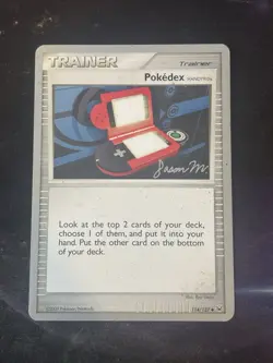 Pokedex - 114/127 - Pokemon Card 2009 World Championship Promo Non Holo MP - Image 1