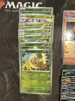 White Flare Poke Ball Reverse Holo Lot of 53 Cards English - NO DUPES - NM/M 🔥 - Image 2