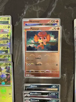 White Flare Poke Ball Reverse Holo Lot of 53 Cards English - NO DUPES - NM/M 🔥 - Image 3