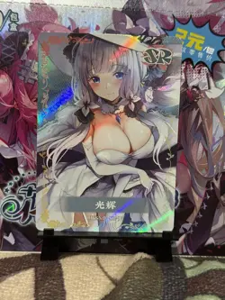 GODDESS STORY FLOWER GIRL 2 SR-17 ANIME WAIFU CARD - Image 1