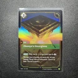 Riftbound Zhonya's Hourglass Card OGN 077/298 English League of Legends - Image 1